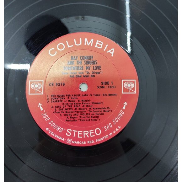 Somewhere My Love And Other Great Hits by Ray Conniff And The Singers - Picture 8 of 8